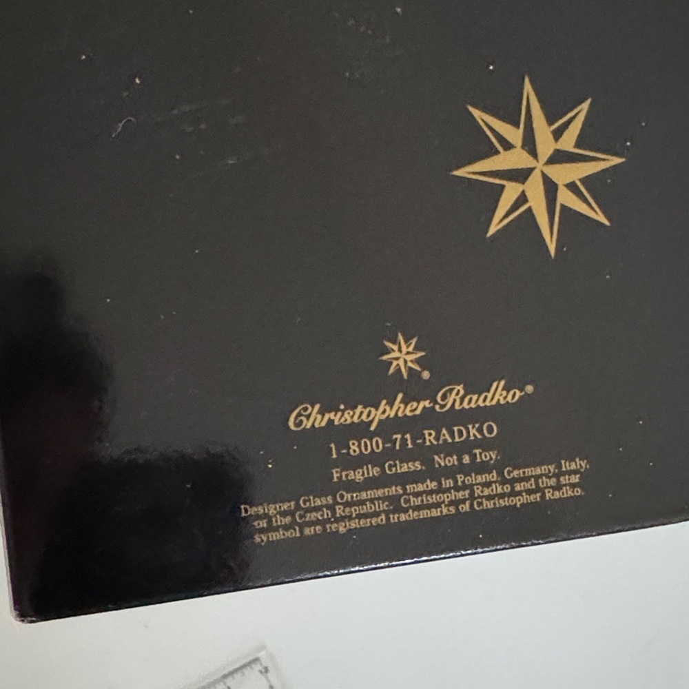Christopher Radko Santa Claus UFO Ornament - Picture 9 of 10